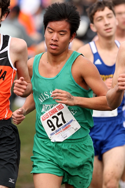 2010NCSXC BD1-1998.JPG - 2010 North Coast Section Cross Country Championships, Hayward High School, Hayward, California